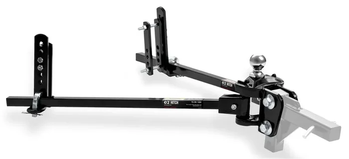 Fastway E2 2-Point Sway Control Trunnion Hitch, 92-00-1033, 10,000 Lbs Trailer Weight Rating, 1,000 Lbs Tongue Weight Rating, We