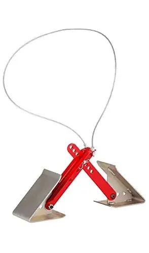 Fastway Onestep Wheel Chock For Tandem Axle Trailers And Rvs-16 Inches To 24 Inches Long-Qty 1