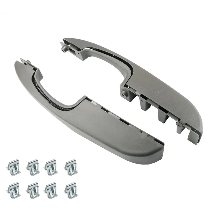 Fexon Pair Interior Door Pull Handle Front Left & Right Side Compatible With 2003-2019 Chevy Express Gmc Savana 1500 2500 3500 Van Replaces 25750064 10388389
