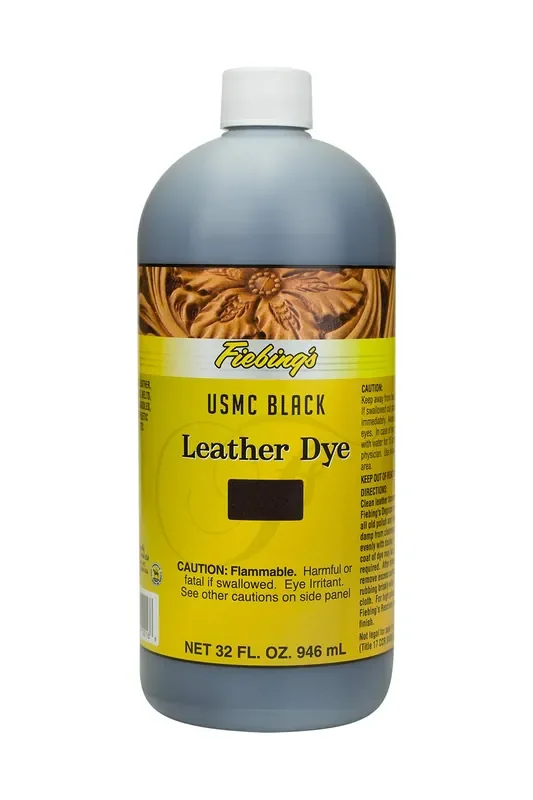 Fiebing‘S Leather Dye – Usmc Black 32 Oz