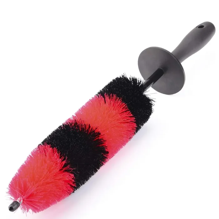 Fitosy Wheel Rim Brush, Soft Bristle Long Master Car Wheel Brush Rim Tire Detailing Brush Car Washing Brush For Wheels Rims Exha