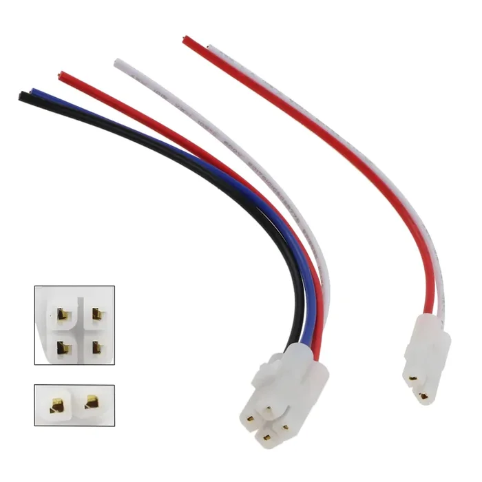 Flypig Cdi Cable Wire Harness Plug For Chinese Gy6 50Cc 70Cc 90Cc 110Cc 125Cc 150Cc 4-Stroke Taotao Buyang Scooter Moped Atv Quad Go Kart Dirt Bike Motorcycle Ignition Coil Cdi Box Wiring Harness