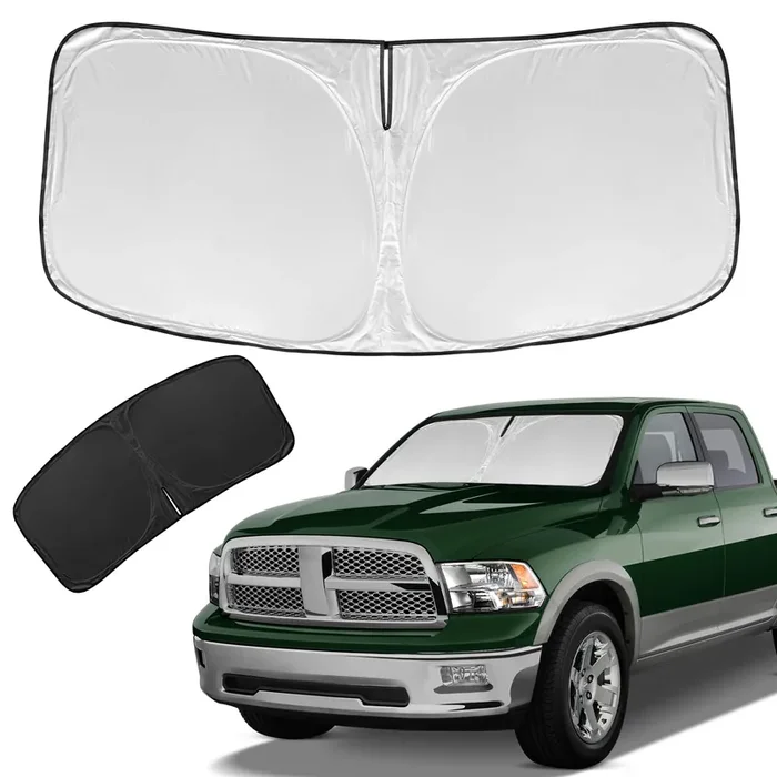 For Dodge Ram 1500 Sun Shade Sunshade Windshield Cover – 4 Layers Front Window Shade For Or 2019-2024 2025 Ram 1500 2Dr Regularc