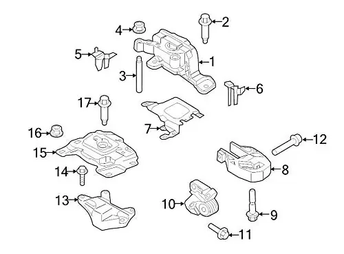 Ford Av6Z6068A – Housing Transmission