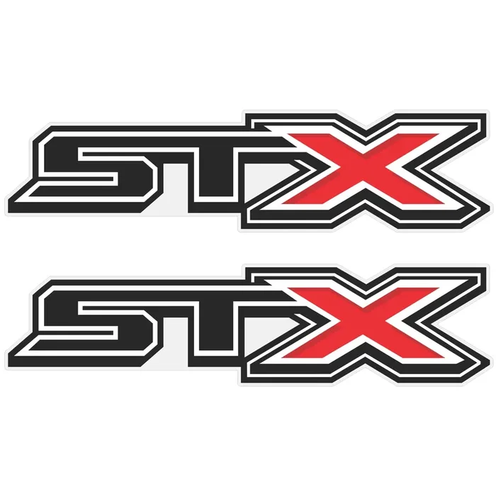 Ford F150 Stx Decal Off Road Replacement Sticker, Compatible With Ford F150 Truck, Set Of 2, Premium Series (Metallic Finish)