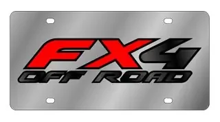 Ford Fx4 Offroad License Plate