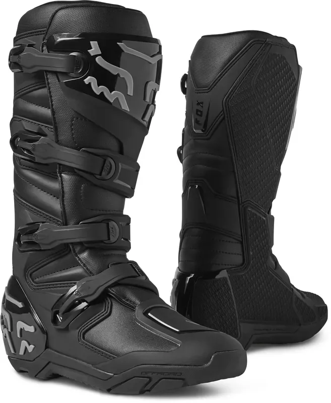 Fox Racing Comp X Motocross Off-Road Boots, Black, 11.5
