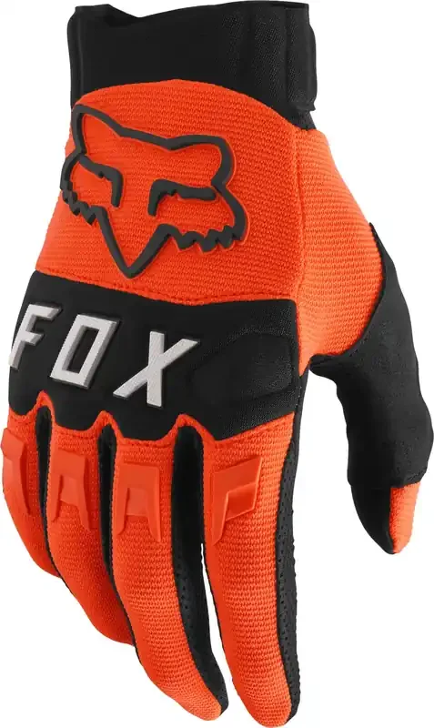 Fox Racing Men‘S Dirtpaw Motocross Glove, Fluorescent Orange, Medium