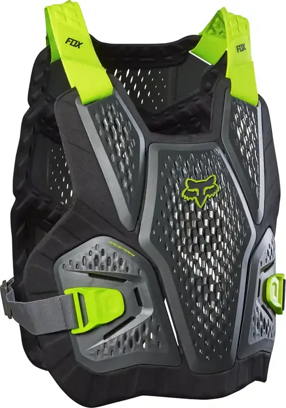 Fox Racing Raceframe Roost Motocross Chest Protector, Dark Shadow, L/Xl