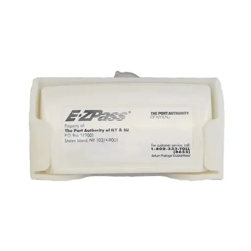 Free Thought Designs Toll Transponder Holder For New I-Pass And Ez Pass 3 Point Mount (1 Pack) – White