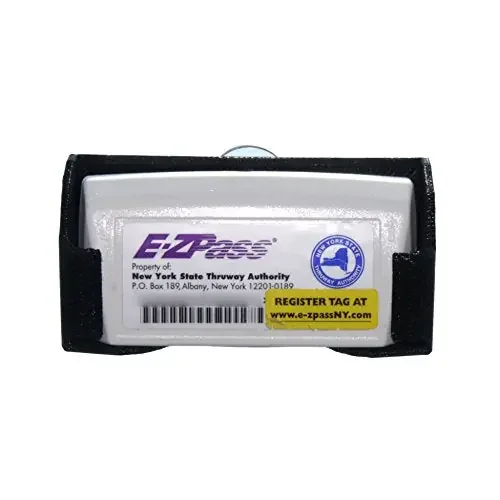 Free Thought Designs Toll Transponder Holder For New I-Pass And Ez Pass 3 Point Mount (1 Pack) – Black