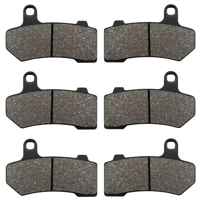 Front And Rear Brake Pads For Harley Road Glide 2008-2021, Flhx Street Glide 2008-2022, Road King 2008-2022, Flhtcu Ultra Classic Electra Glide 2008-2015