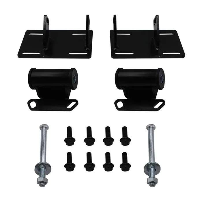 Full Engine Mount Adapter Plates Urethane Swap Kit Compatible With Gmc Sonoma S15 Chevrolet Blazer S10 Lsx Ls1 Ls2 Ls- Conversion Motor Mounts+Frame Mount Adapter Plate