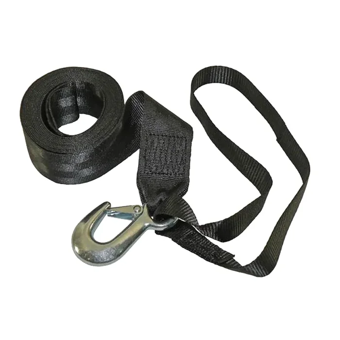 Fulton 501208 Winch Strap With Hook And Loop – 2‘‘ X 12‘
