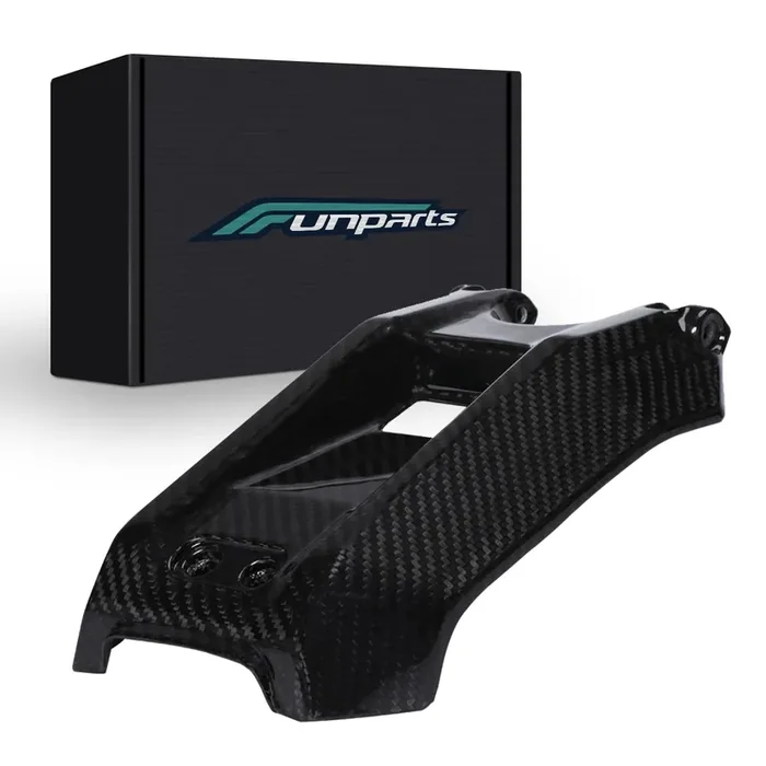 Funparts Surron Battery Cover Carbon Fiber Motorcycle Ebike Battery Lid Guards Wrap For Surron Sur Ron Light Bee X/S Electric Dirt Bike Black