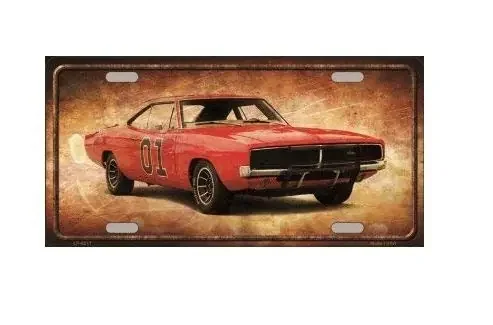 General Lee Vintage Design Novelty Vanity License Plate Tag Sign