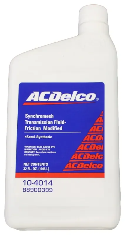 Genuine Gm Fluid 88900399 Synchromesh Friction Modified Manual Transmission Fluid – 32 Oz.