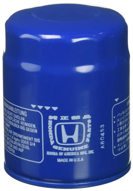Genuine Honda 15400-Rta-003 Oil (Mahle Tennex) Filter