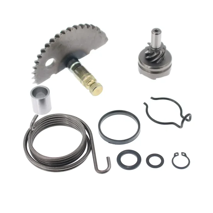 Glixal Gy6 49Cc 50Cc 80Cc 100Cc Kick Start Gear Shaft With Idle Gear Sets For 139Qmb 139Qma Chinese Scooter Moped Atv Go Kart Engine