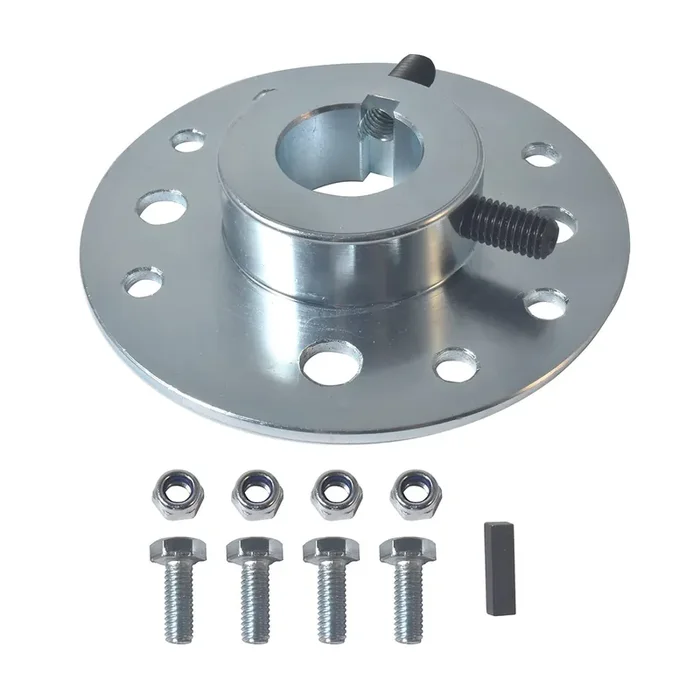 Go Kart Axle Hub 1‘Bore 1/4‘Keyway Sprocket Hub Steel For Predator 212Cc