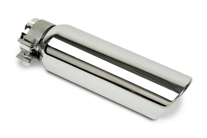 Go Rhino! Exhaust Tip Stainless Steel, Chrome Grt4514 Fits 4‘‘ Diameter Exhaust Tubes