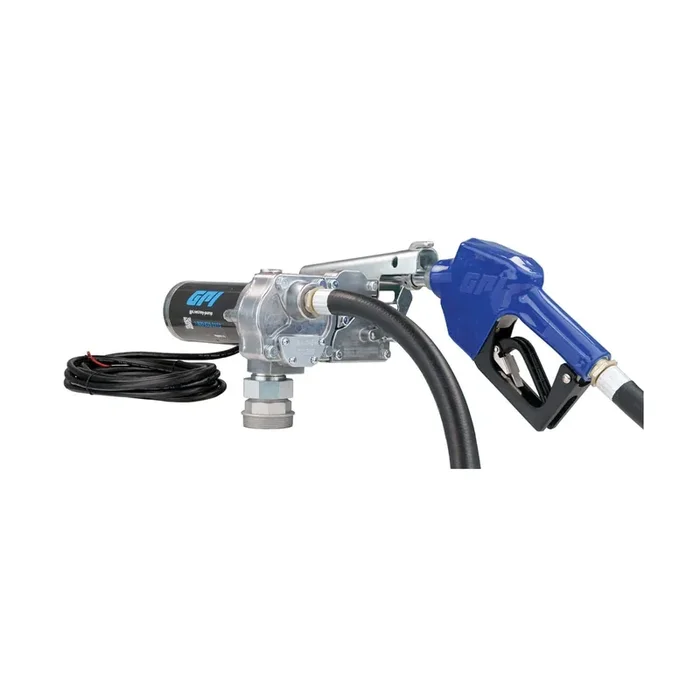 Gpi – M-150 Series Fuel Transfer Pump, Automatic Shut-Off Nozzle, 15 Gpm, 12 Volt (110000-100)