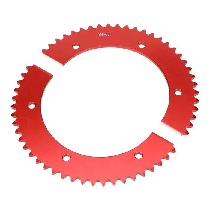 Grehua 35 Chain 56 Tooth Split Sprocket For Predator 212Cc 196Cc 6.5Hp 7.0Hp Coleman Ct200U Bt200X Ct100U Trailmaster Mb200 Meg