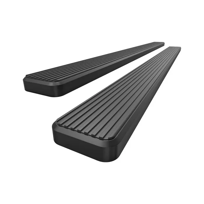 Hd Ridez Running Board 6‘ Black Compatible With Chevy Colorado Gmc Canyon 2015-2024 Crew Cab (Nerf Bar Side Steps Side Bars)