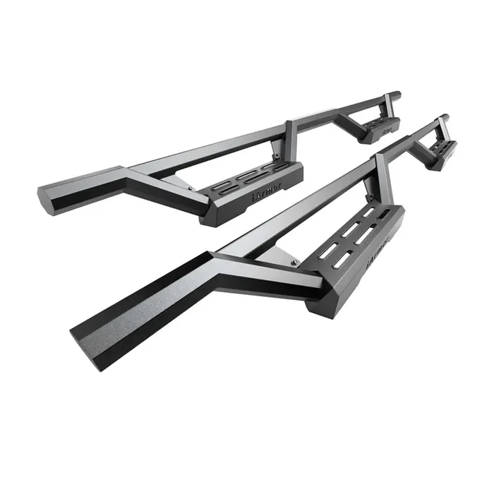 Hd Ridez Stainless Steel Drop Steps Armor Compatible With Ram 1500 2009-2018 Crew Cab & Ram 2500 3500 2010-2024 (Nerf Bar Side Steps Side Bars)