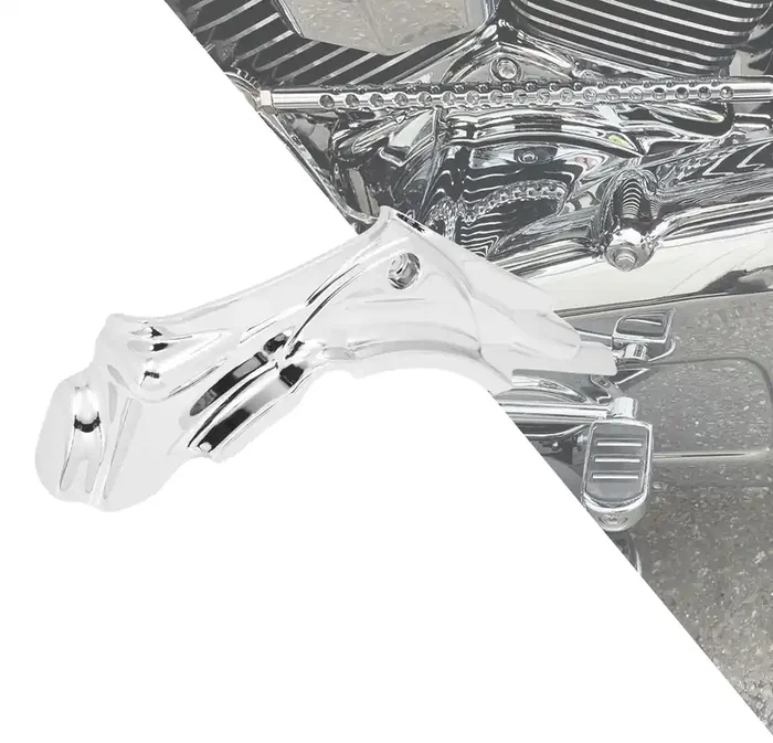 Hdbubalus Motorcycle Cylinder Base Side Covers Fit For Harley Touring Road King Road Street Electra Glide 2007-2016 Dyna Fat Bob Low Rider Super Glide 2006-2017 Chrome