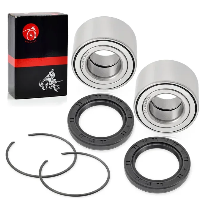 Heavy Duty Front Wheel Bearing 30X60X37Mm & Circlip For Can-Am Maverick Commander Outlander Renegade Max 330 400 450 500 570 650 800 80 1000 Defender Hd10 Hd8 Ds450 293350118 293350040 293350150