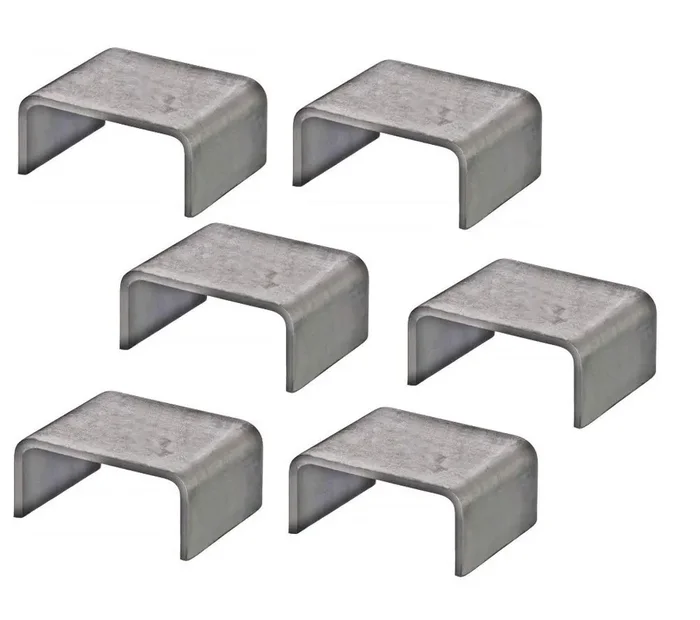 Heavy Duty Weld On 2X4 Steel Stake Pockets For Trailer & Truck (6)