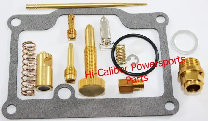 Hi-Caliber Powersports Parts OEM Carburetor Rebuild Kit for 1999-2002 Polaris Scrambler 400 & 1997-1999 Polaris 400L Sport ATV