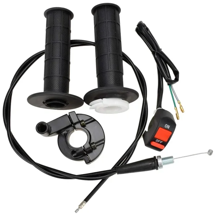 Hiaors 7/8‘ 22Mm Twist Throttle Cable Handle Kit For Predator 196Cc 212Cc 6.5Hp Coleman Ct200U Ct200U-Ex Bt200X Baja Warrior Mb200 79Cc 100Cc Ct100U Cc100X Doodle Bug Db30 Motovox Mini Bike Go Kart