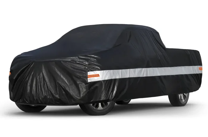 Holthly 10 Layers Truck Cover Waterproof All Weather. Pickup Truck Cover Rain Snow Uv Dust Protection. Length 210-230 Inches, U