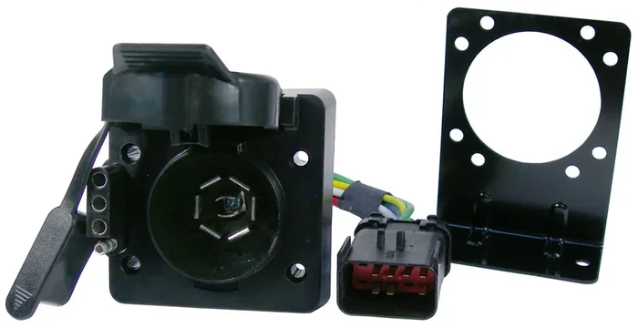 Hopkins 42145 Flat Multi-Tow Trailer Connector For Ram Wrangler Aspen