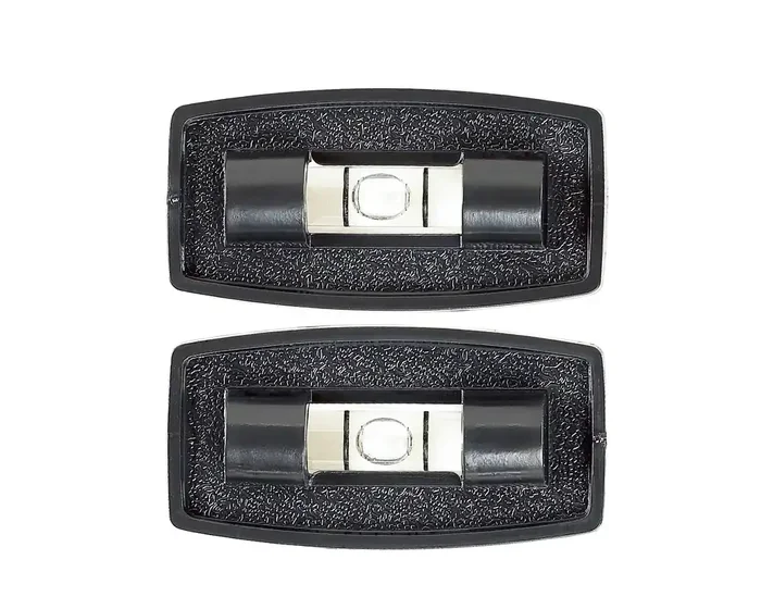Hopkins Towing Solutions 03926 Never Fade Two Way Stick-On Level, Black
