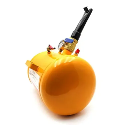 Httmt- 7.5 Gallon Vehicle Air Tire Bead Seater Blaster Tool Seating Inflator Truck Atv 145Psi [P/N Et-Car-Tire005-7.5G-Yellow]
