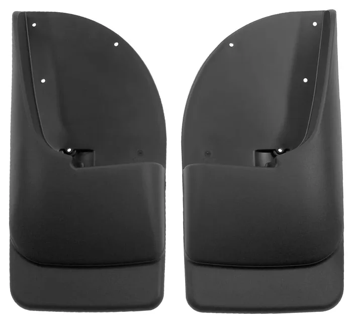 Husky Liners – Rear Mud Guards 1999 – 2010 Ford F-250/F-350 W/ Single Rear Wheels & W/O Oem Fender Flares, Rear Set – Black, 2