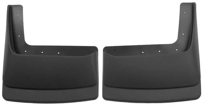 Husky Liners – Rear Mud Guards 1999 – 2010 Ford F-350/F – 450 W/ Dual Rear Wheels, Rear Set – Black, 2 Pc. 57451