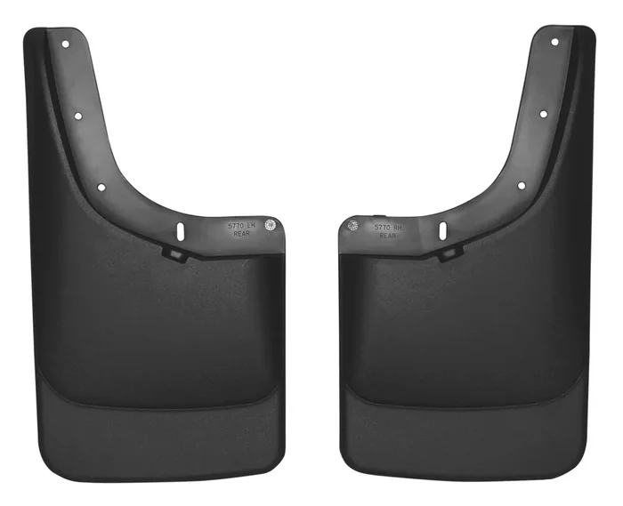 Husky Liners – Rear Mud Guards 2004 – 2012 Chevrolet Colorado/Gmc Canyon W/O Flares, Rear Set – Black, 2 Pc. 57701
