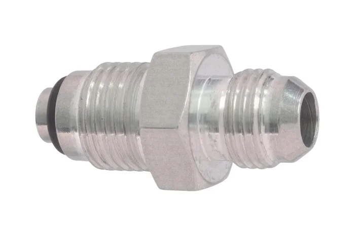 Ict Billet 6An Male Flare To M16-1.5 O-Ring Power Steering Adapter Fitting Thread Connector Fluid Designed & Manufactured In The Usa Bare Aluminum F06Anpsm1615