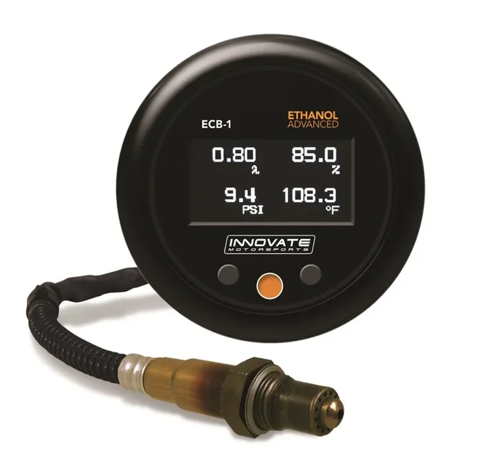 Innovate Motorsports 3906 ECB-1 inchBOOST inch Ethanol Advanced Complete Gauge Kit