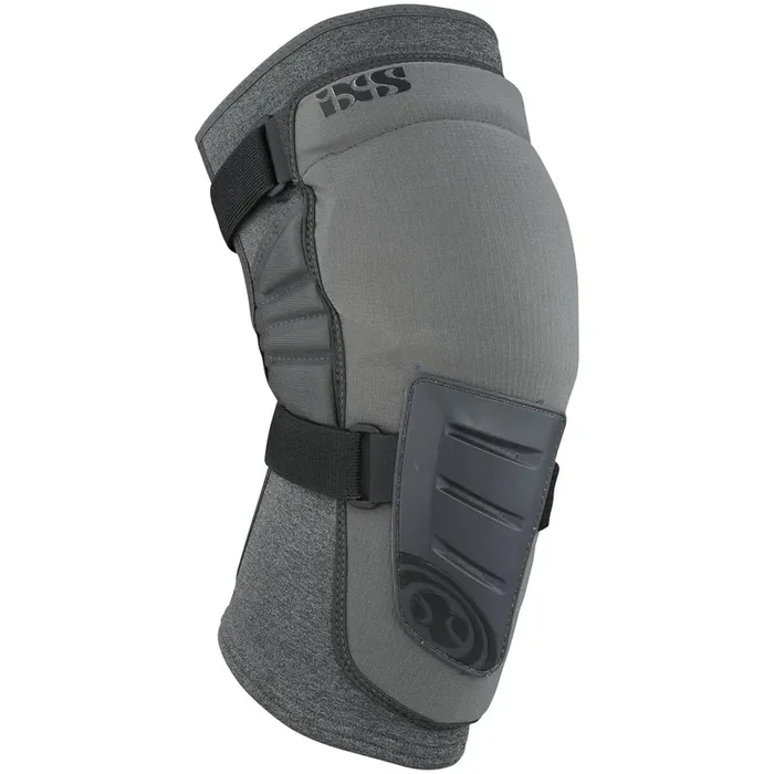 Ixs Trigger Knee Guard Knee Pads (Grey, Large)- Knee Compression Sleeve Support For Men & Women, Padded Knee Guards, Knee Pads‘‘