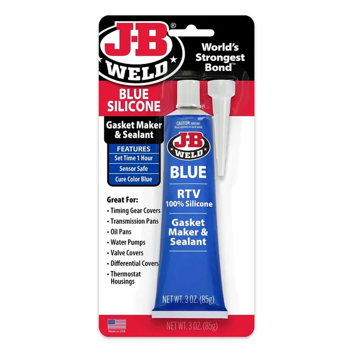 J-B Weld 31316 Rtv Silicone Gasket Maker And Sealant – 3 Oz. – Blue