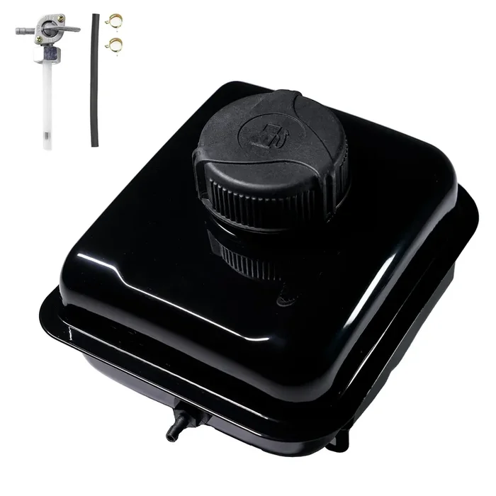 Jmchstore Gas Fuel Tank W/ Side Vent Port For Coleman 98Cc Ck100 Ck100-S Sk100 Kids Go Kart, Screw On Fuel Tank For Realtree Rtk100, Monster / Mega Moto Max Mm-K100 ,154F 3.0 Hp Engine Parts