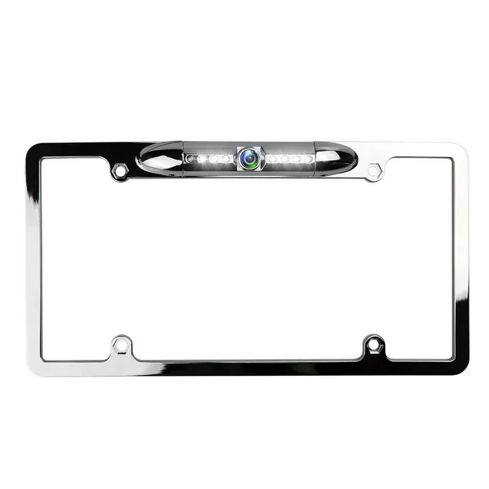 Jpp License Plate Camera, Jpp Backup Camera With Led Night Vision, Universal Car Rear View Camera For Any Vehicle, Waterproof Pa