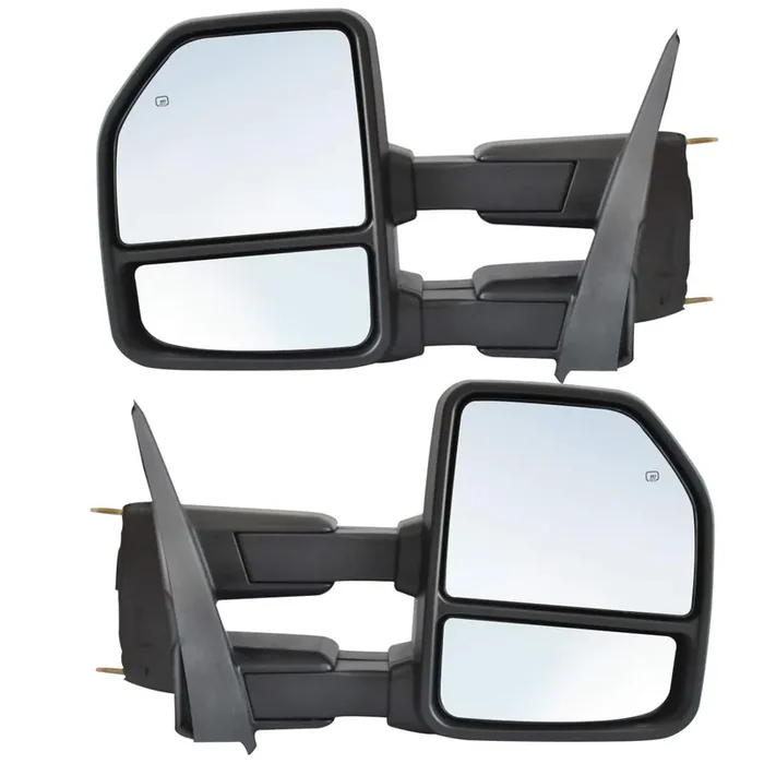 Jzsuper Towing Mirrors Fit For Ford F150 Pickup Truck 2015 2016 2017 2018 2019, Power Heated With Turn Signal Temperature Sensor