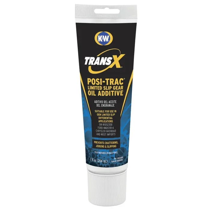 K&W 402508 Trans-X Posi Trac Limited Slip Gear Oil Additive – 7 Fl Oz