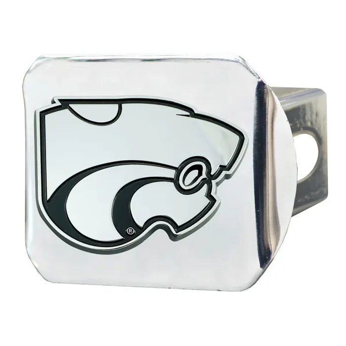 Kansas State University Hitch Cover – Chrome 3.4‘‘X4‘‘
